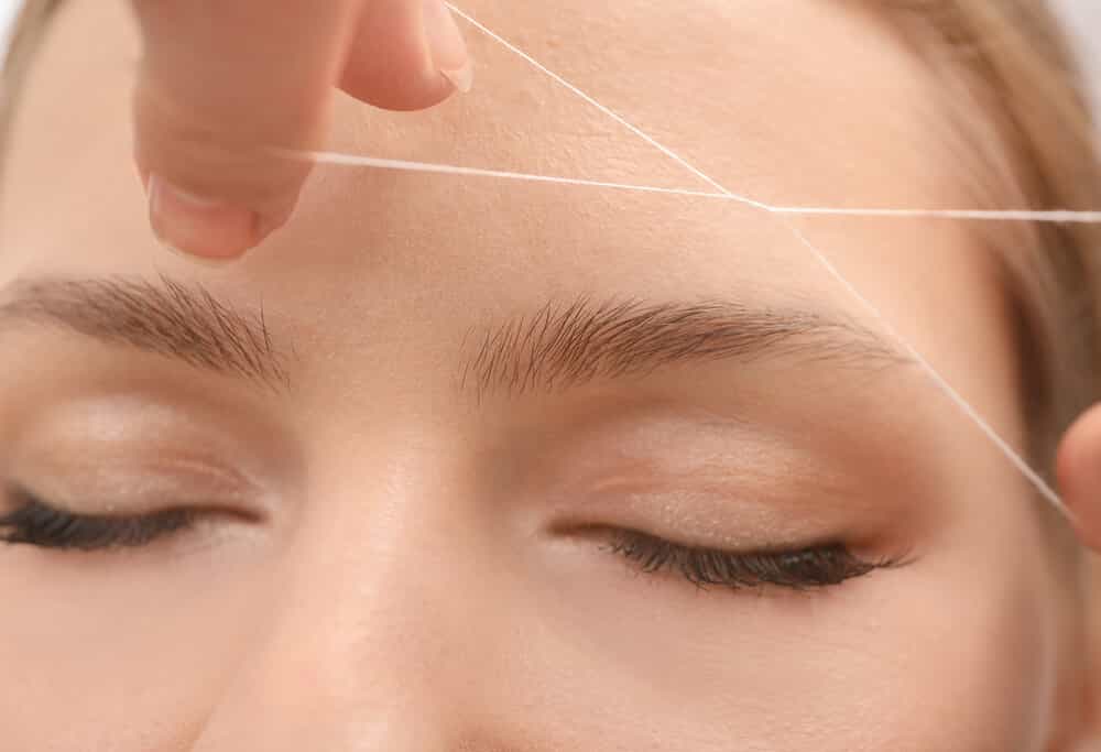 Forehead Threading